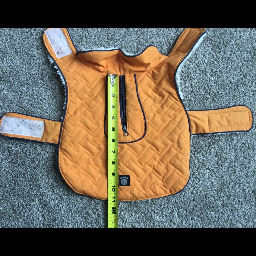 Dog clothes (orange only) used